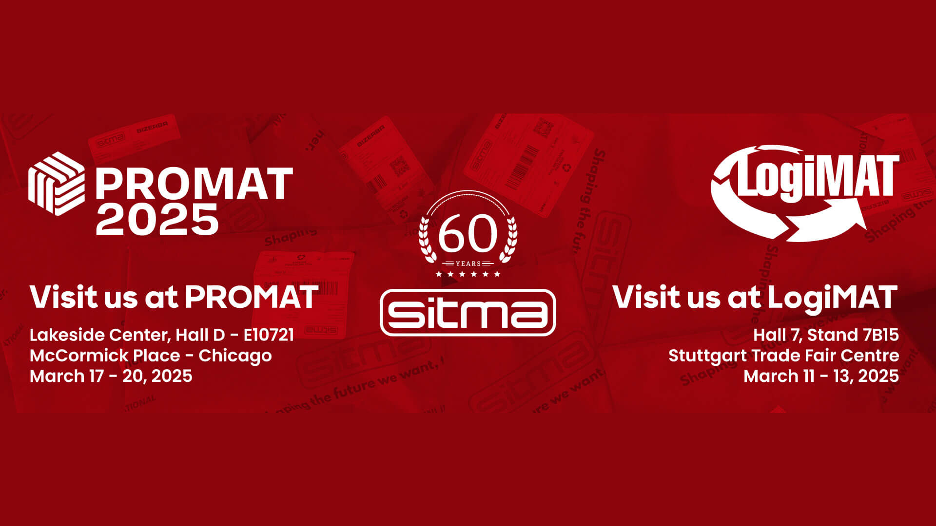 Sitma a LogiMAT e PROMAT 2025